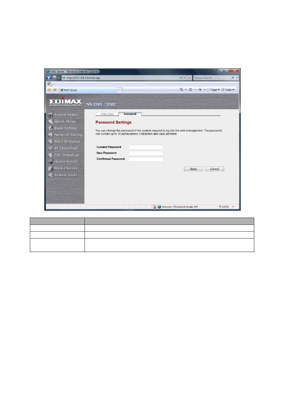 Edimax Technology NS-2502 User Manual | Page 22 / 62