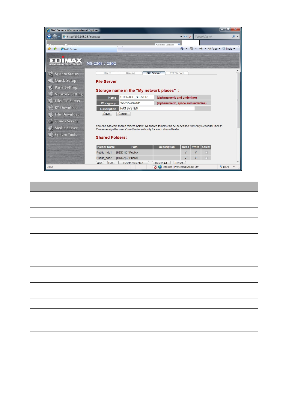 Edimax Technology NS-2502 User Manual | Page 29 / 62