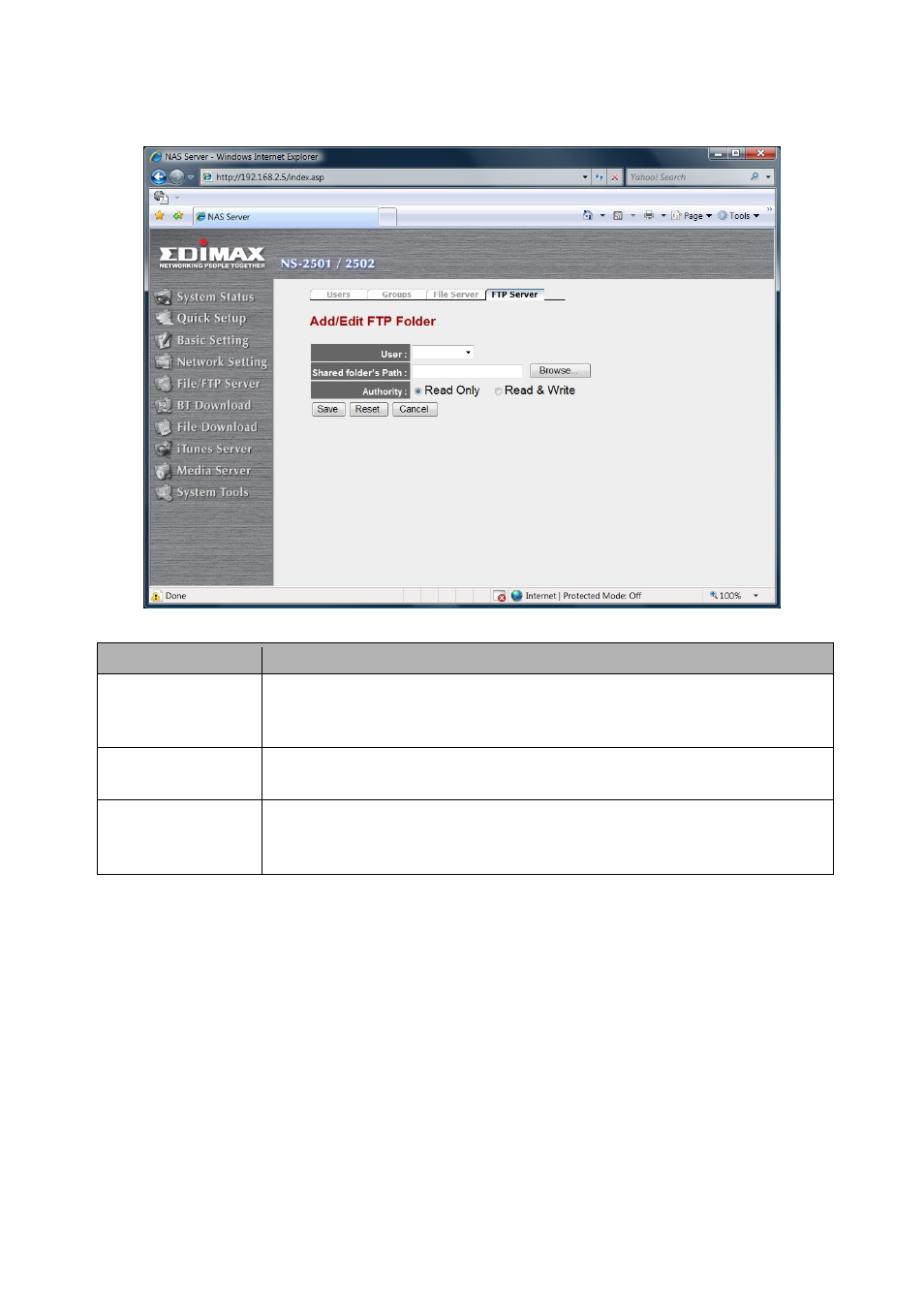 Edimax Technology NS-2502 User Manual | Page 33 / 62