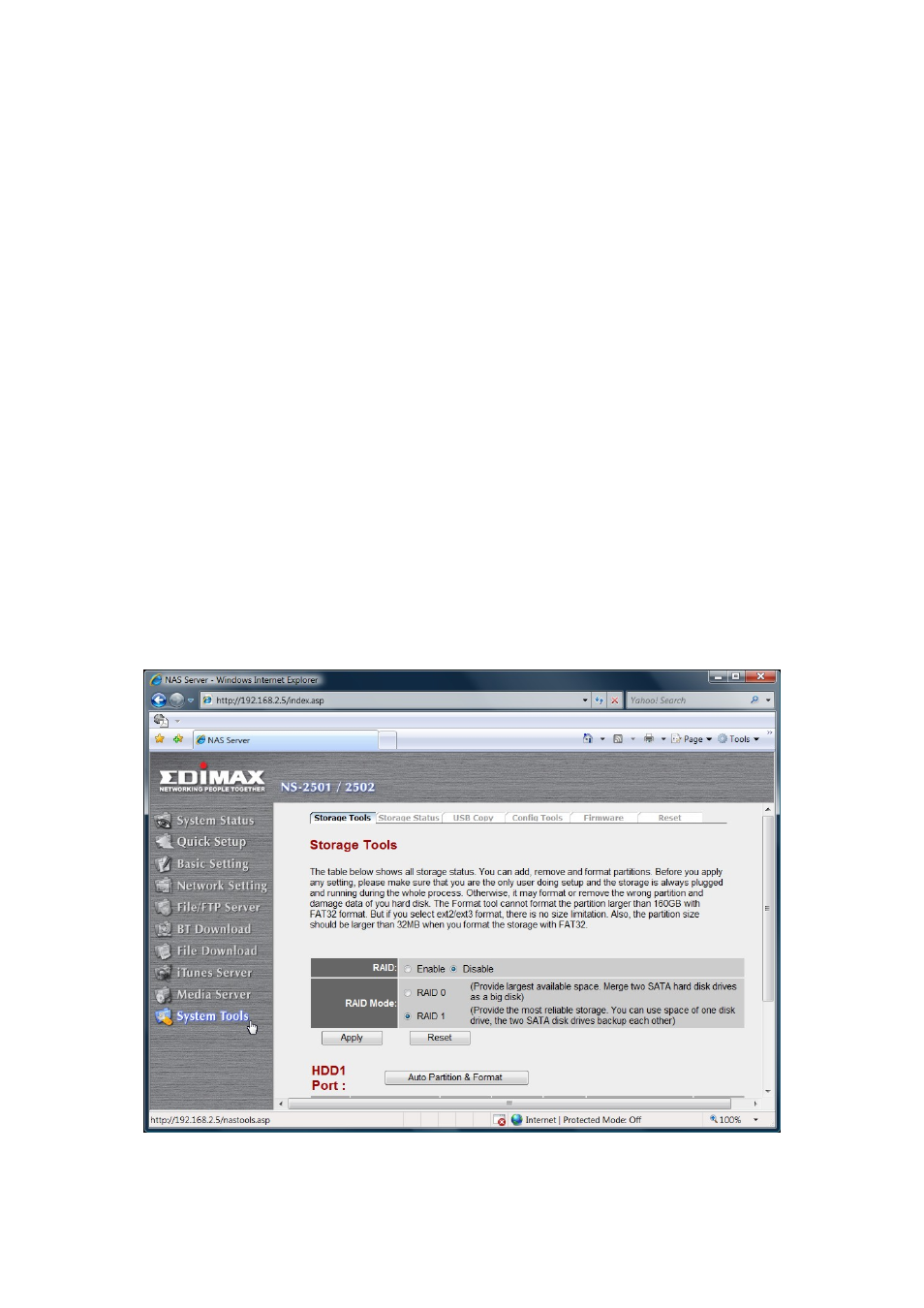 Chapter 11 | Edimax Technology NS-2502 User Manual | Page 53 / 62