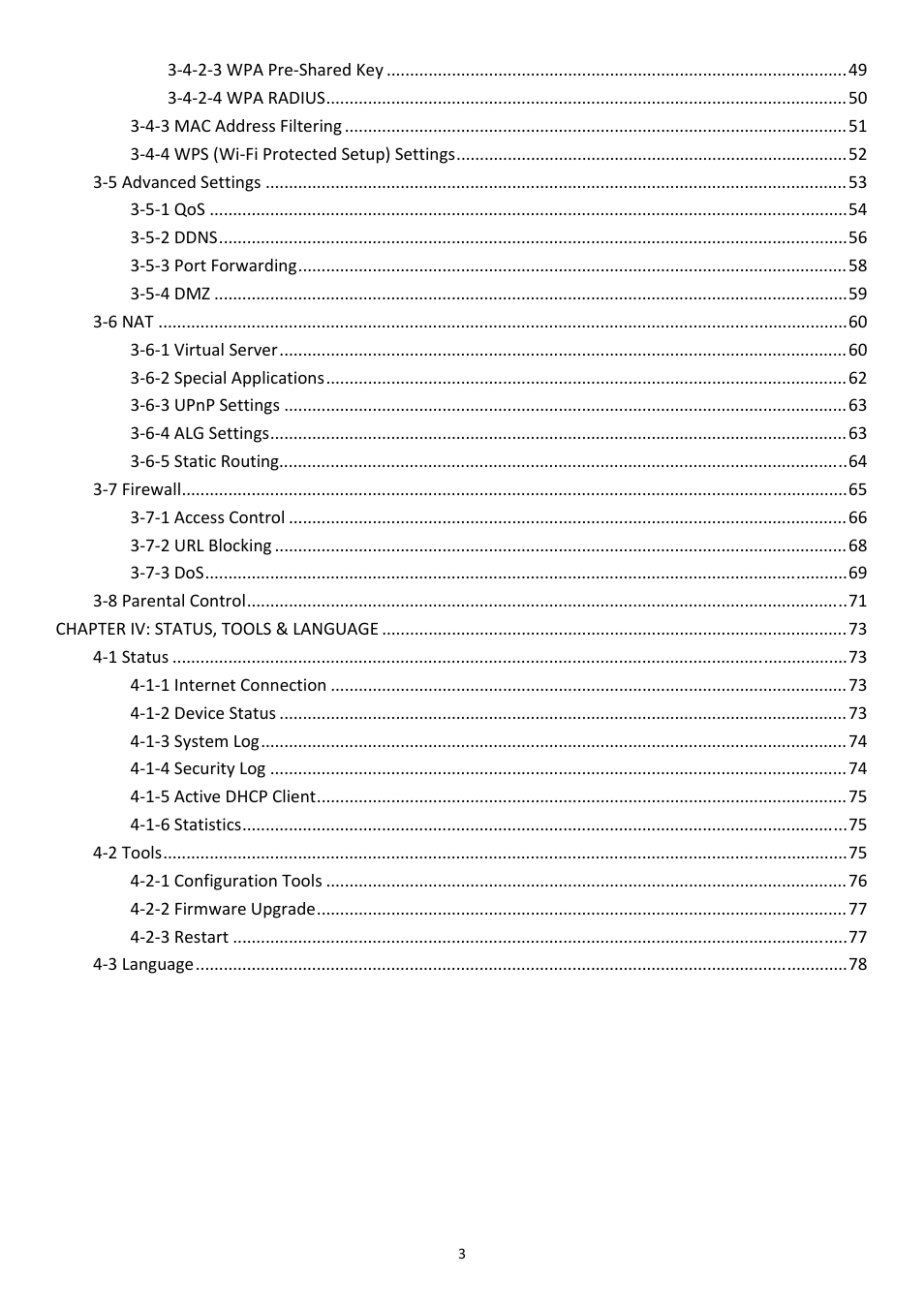 Edimax Technology BR-6478Gn User Manual | Page 4 / 80
