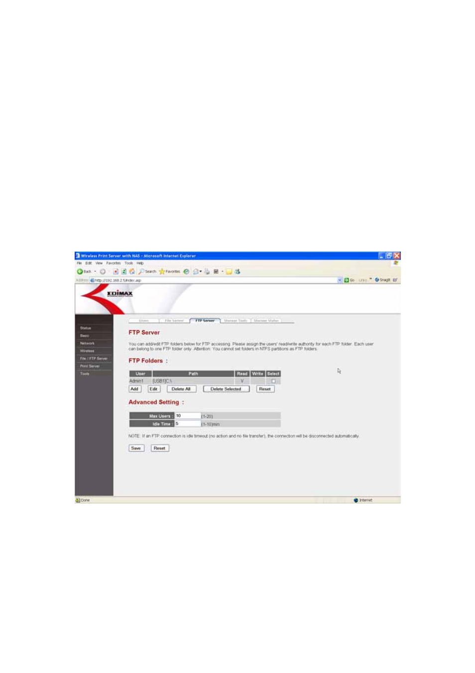 Edimax Technology PS-2207SUg User Manual | Page 34 / 92