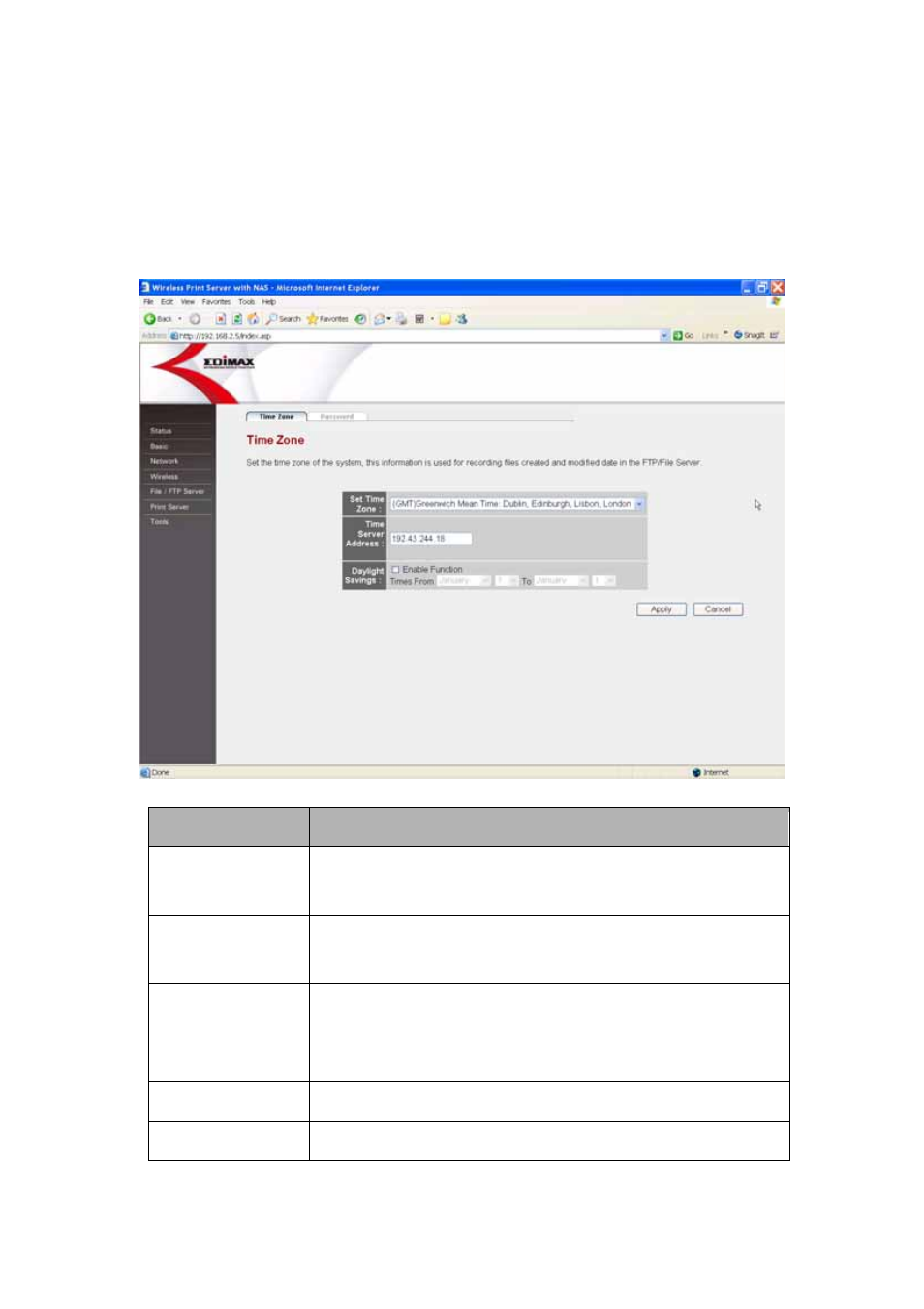 2 basic, 1 time zone | Edimax Technology PS-2207SUg User Manual | Page 37 / 92