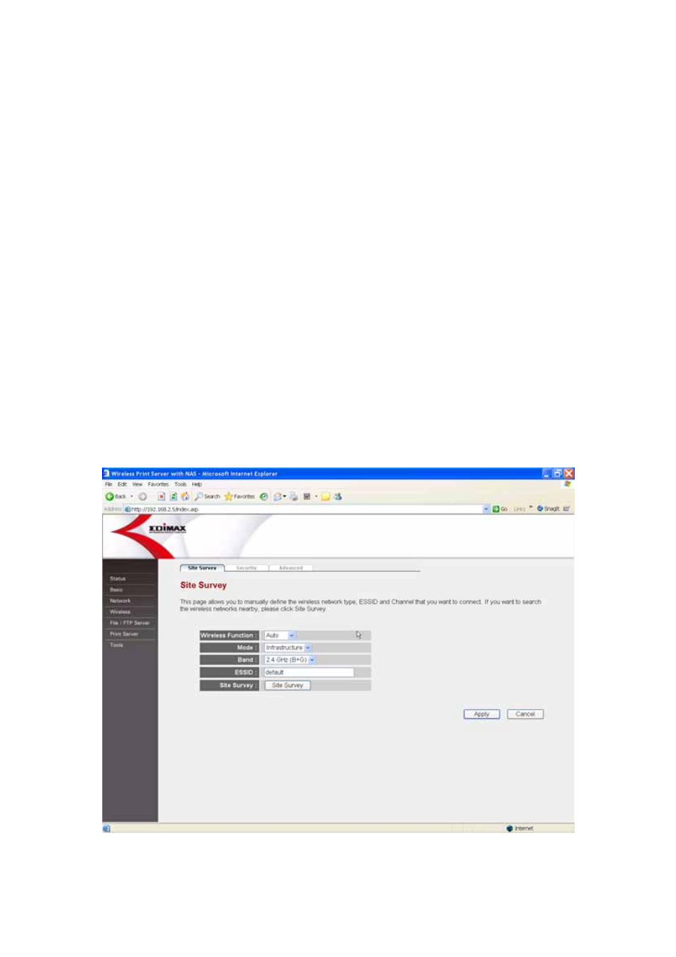 1 site survey | Edimax Technology PS-2207SUg User Manual | Page 43 / 92