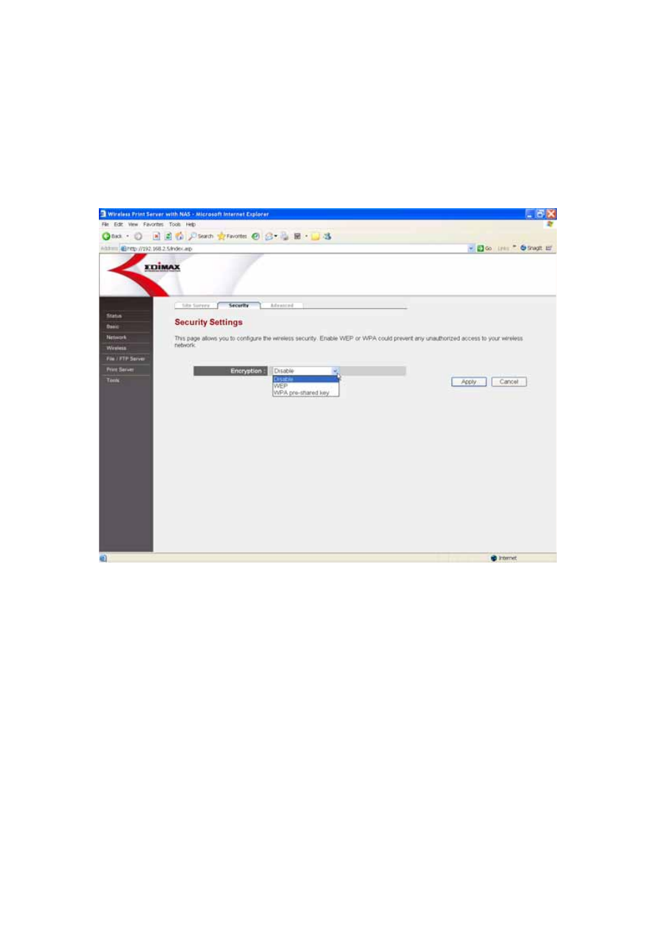 2 security | Edimax Technology PS-2207SUg User Manual | Page 47 / 92