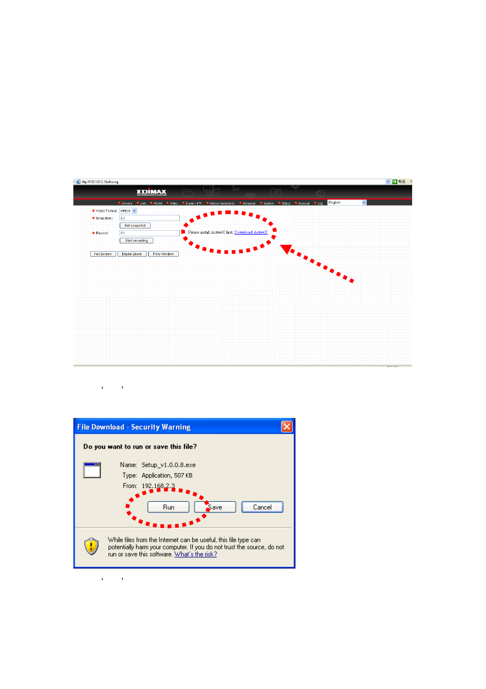 Edimax Technology IC-3005Wn User Manual | Page 19 / 116