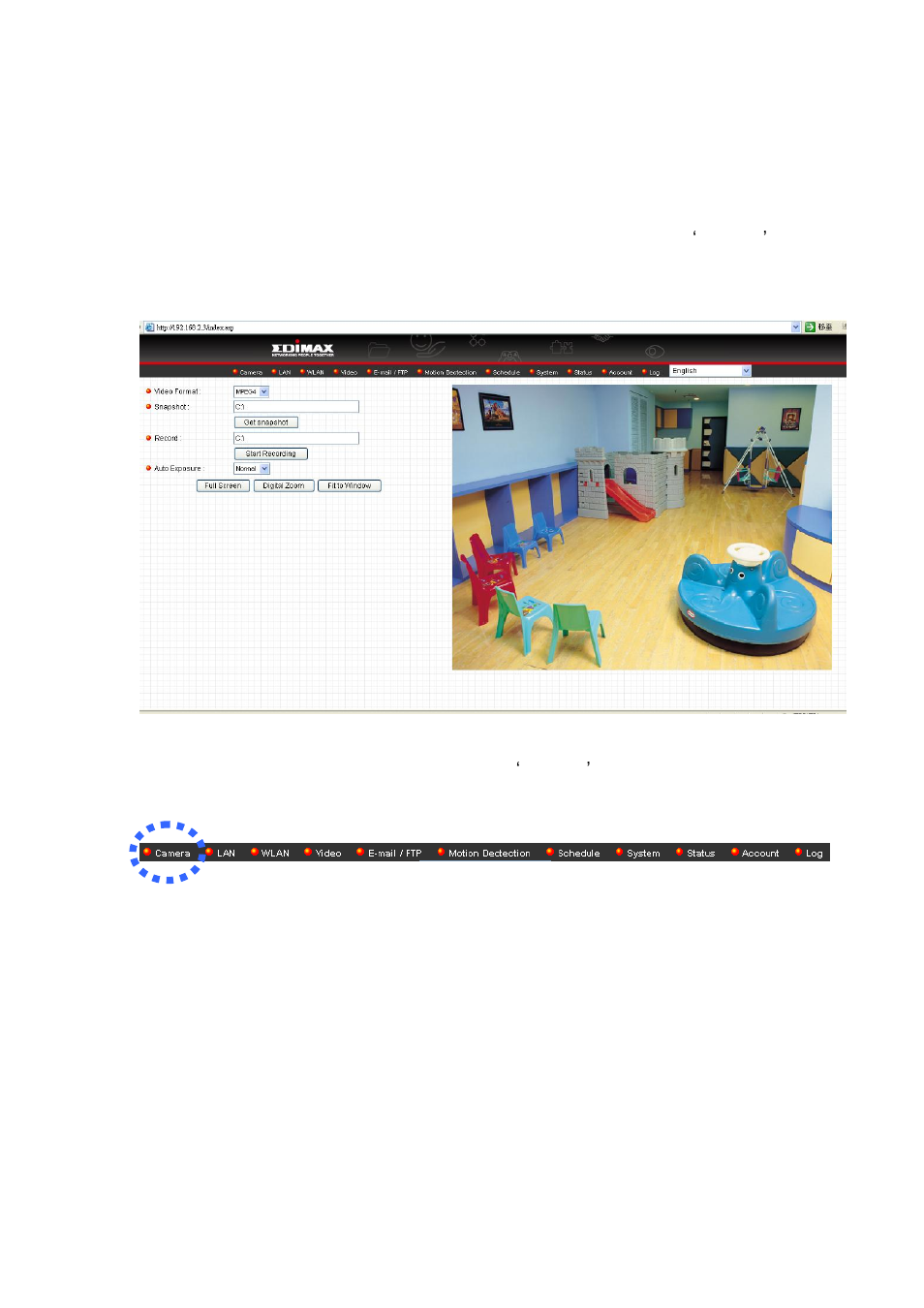 Chapter ii: using web management interface | Edimax Technology IC-3005Wn User Manual | Page 22 / 116