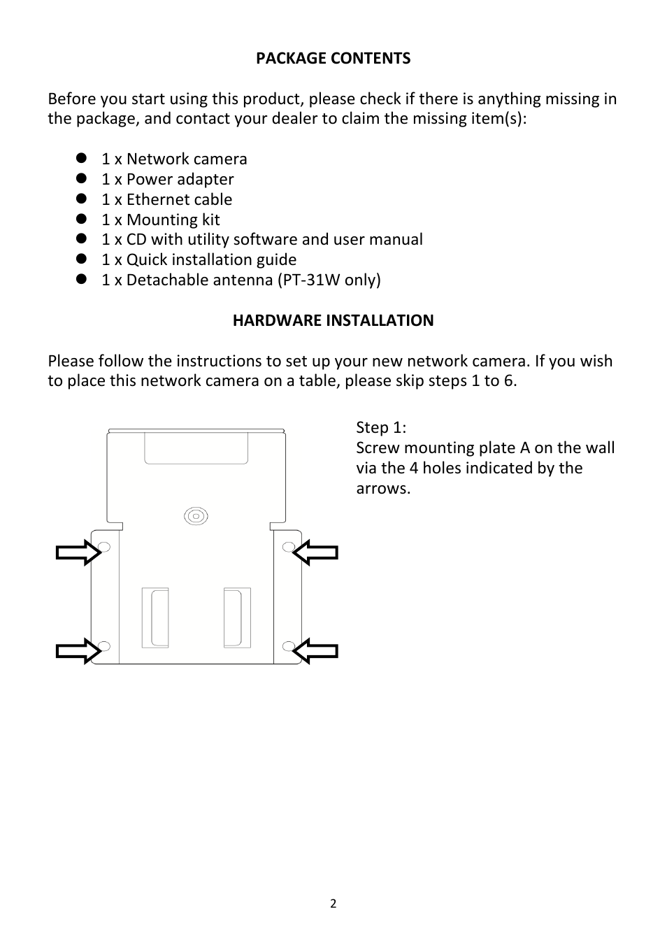 Edimax Technology PT-31W User Manual | Page 3 / 20
