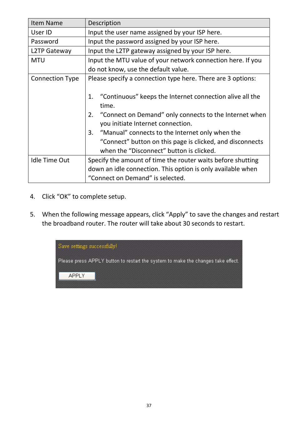 Edimax Technology 3G-6218n User Manual | Page 38 / 125
