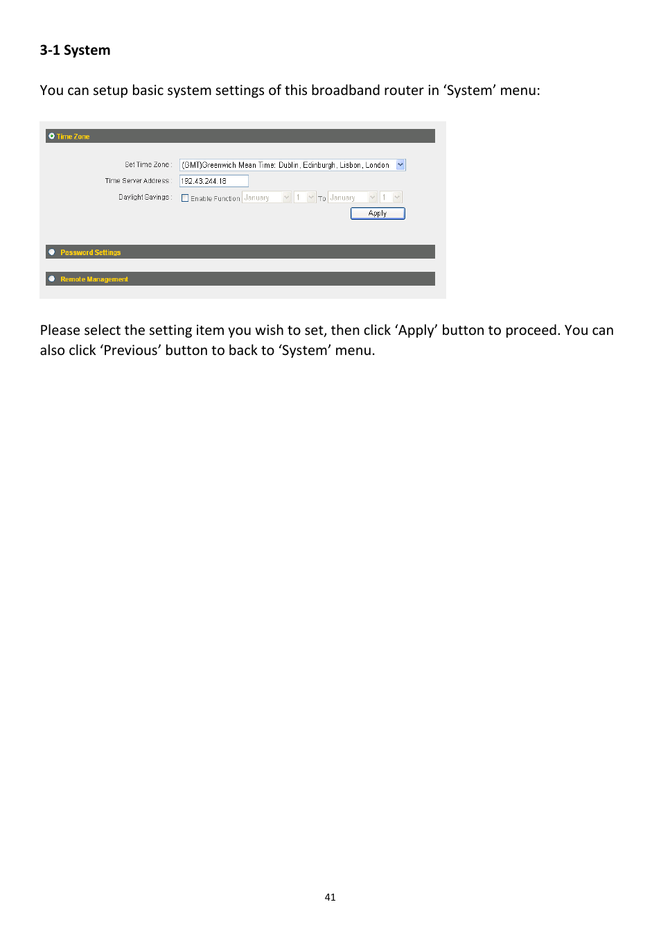 1 system | Edimax Technology 3G-6218n User Manual | Page 42 / 125