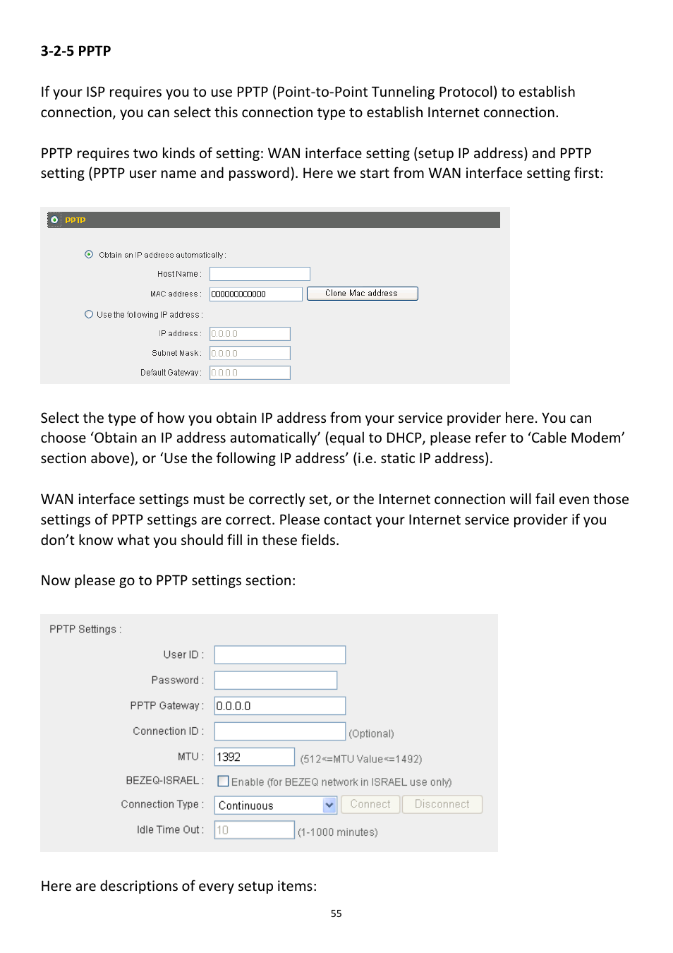 2-5 pptp | Edimax Technology 3G-6218n User Manual | Page 56 / 125