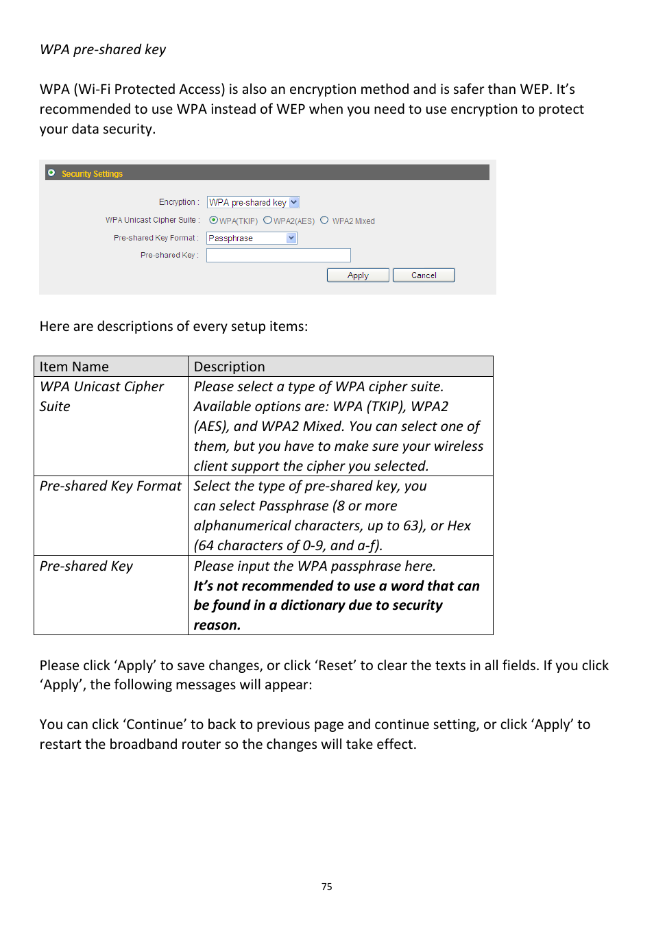 Edimax Technology 3G-6218n User Manual | Page 76 / 125