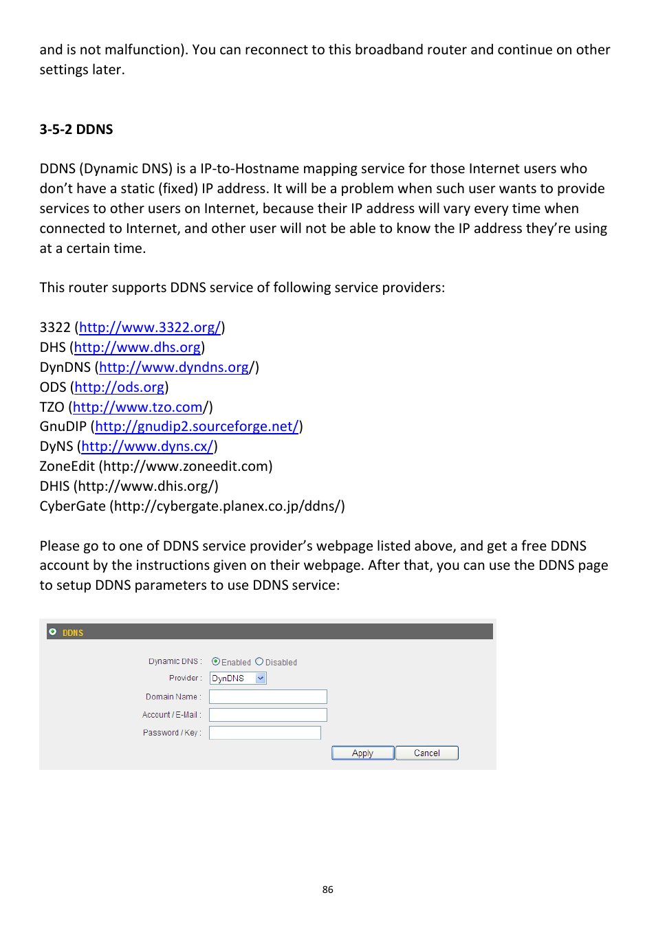 5-2 ddns | Edimax Technology 3G-6218n User Manual | Page 87 / 125