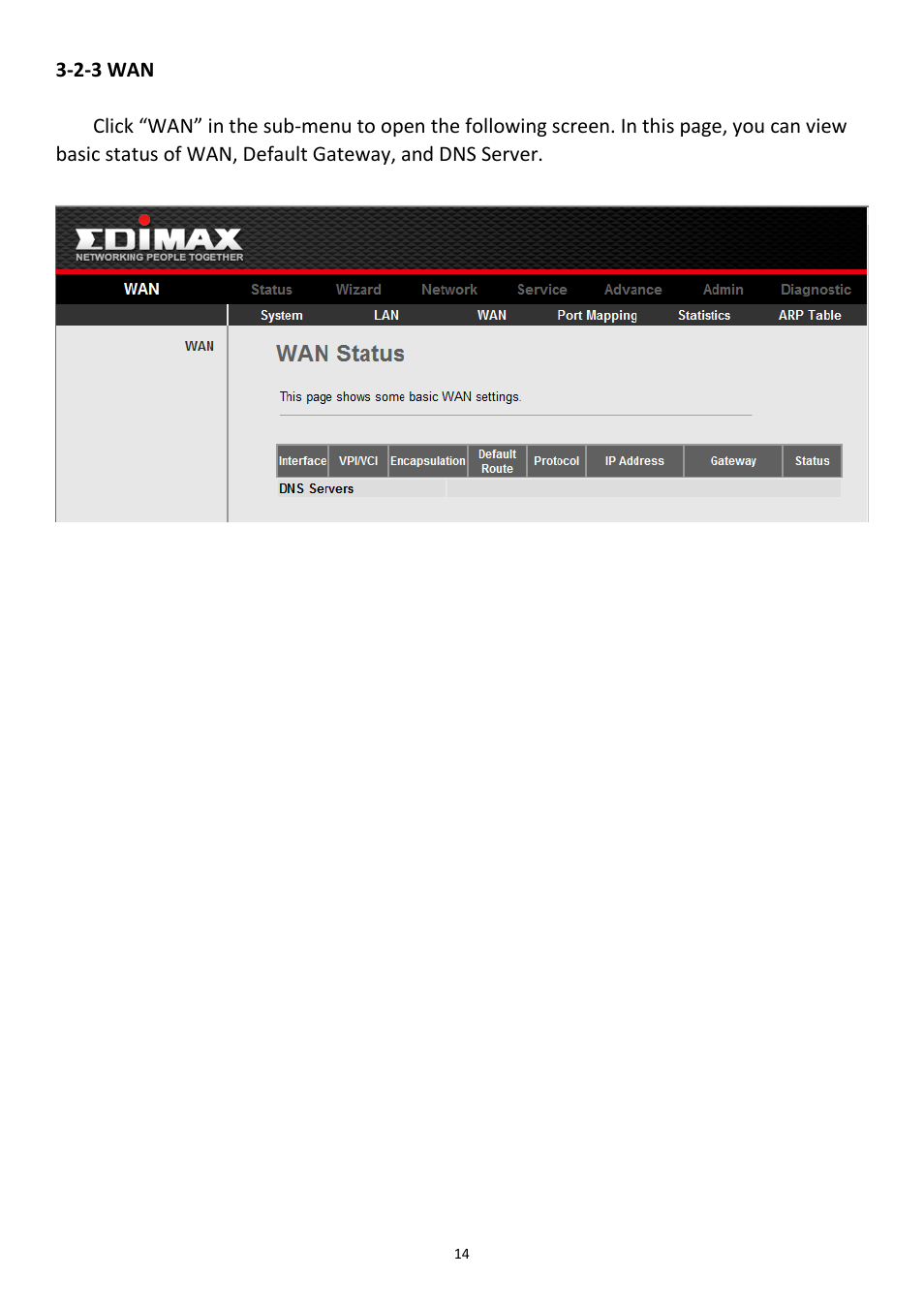 2-3 wan | Edimax Technology AR-7211B User Manual | Page 15 / 61