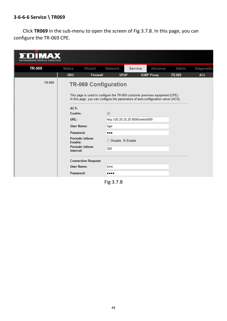 6-6-6 service \ tr06 | Edimax Technology AR-7211B User Manual | Page 45 / 61