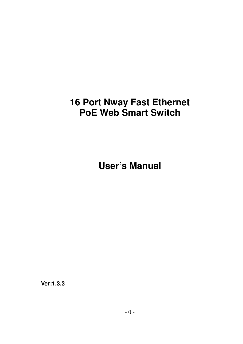 Edimax Technology ES-5816P User Manual | 30 pages