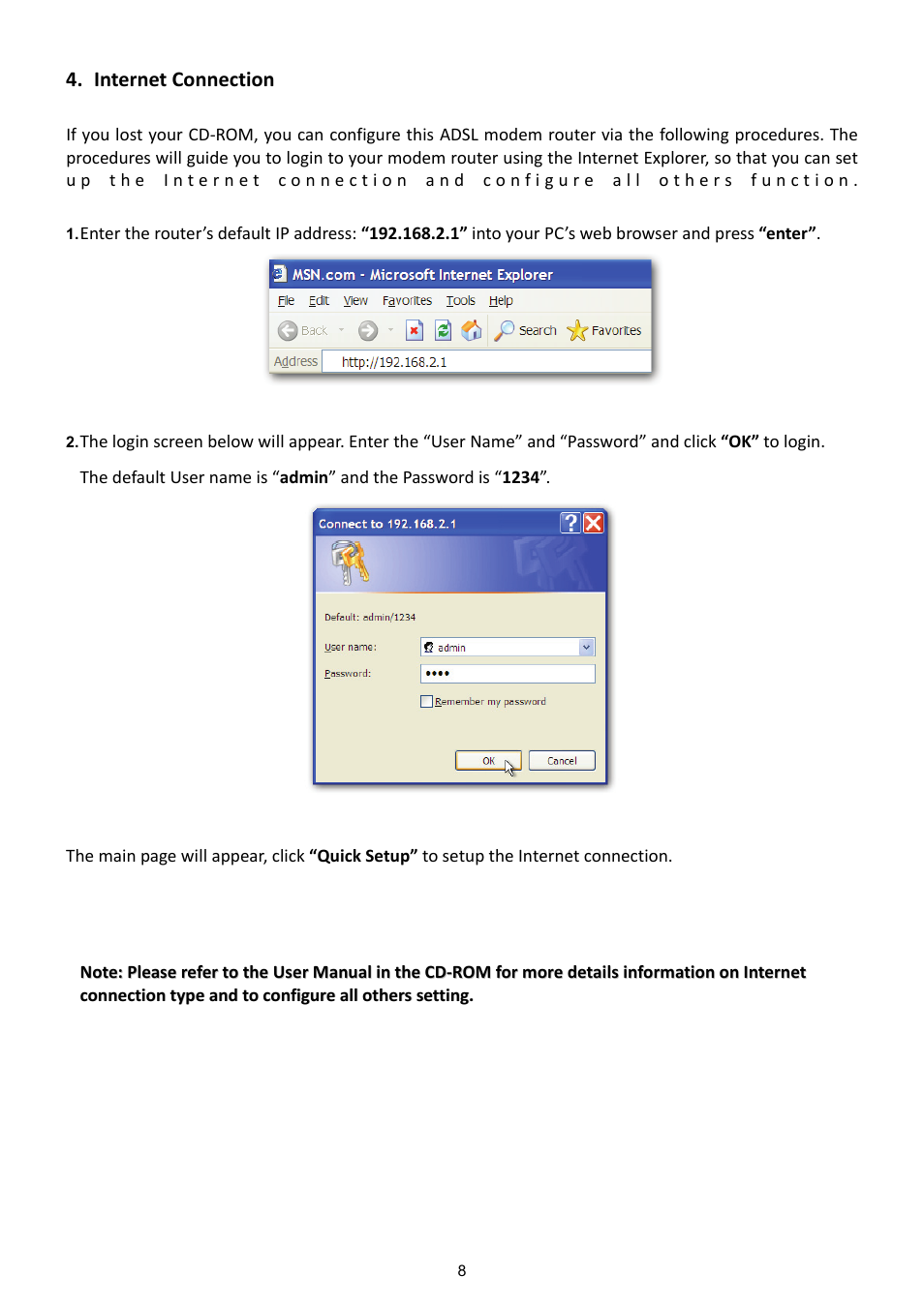 Edimax Technology AR-7267WnB User Manual | Page 9 / 16