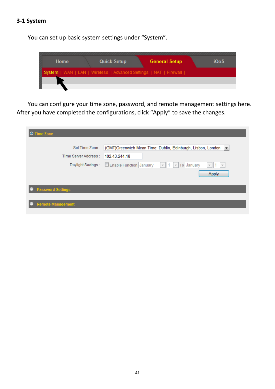 1 system | Edimax Technology 3G-6408n User Manual | Page 42 / 113