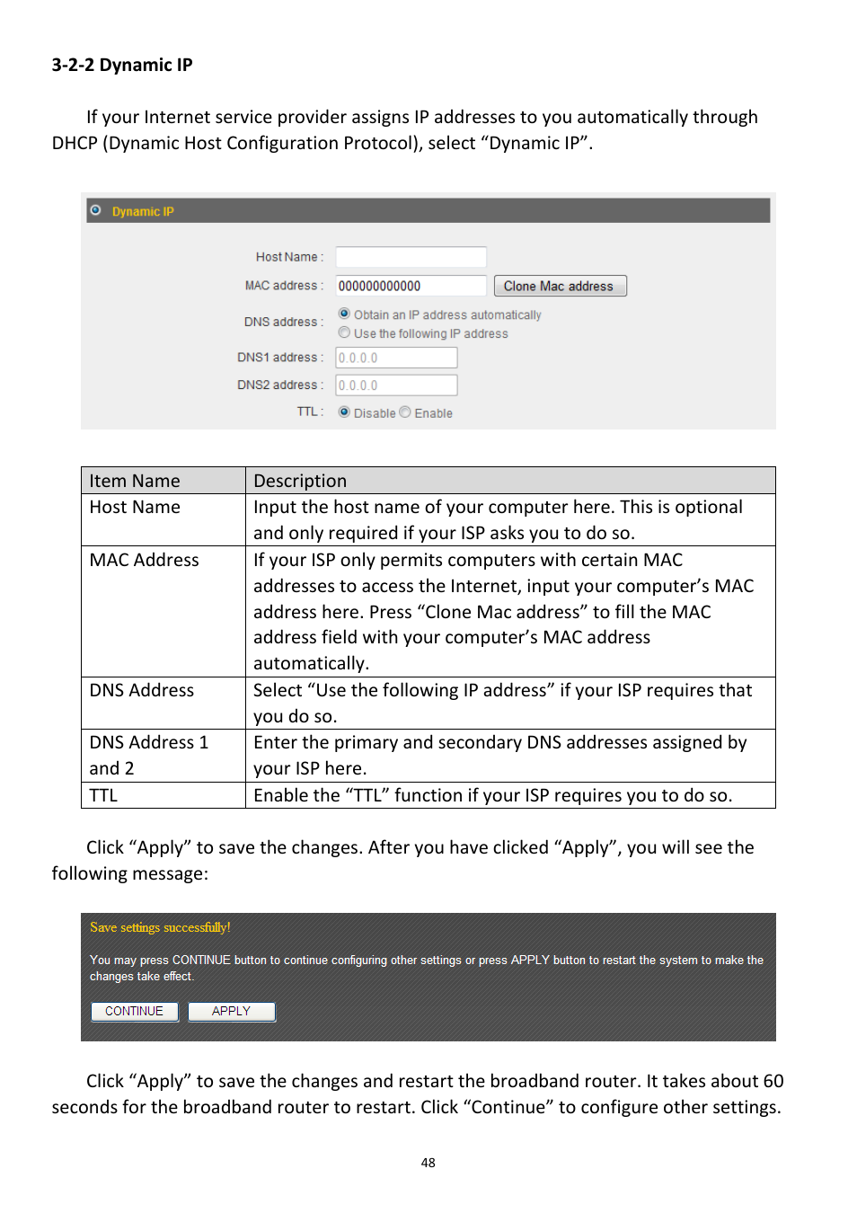 2-2 dynamic ip | Edimax Technology 3G-6408n User Manual | Page 49 / 113