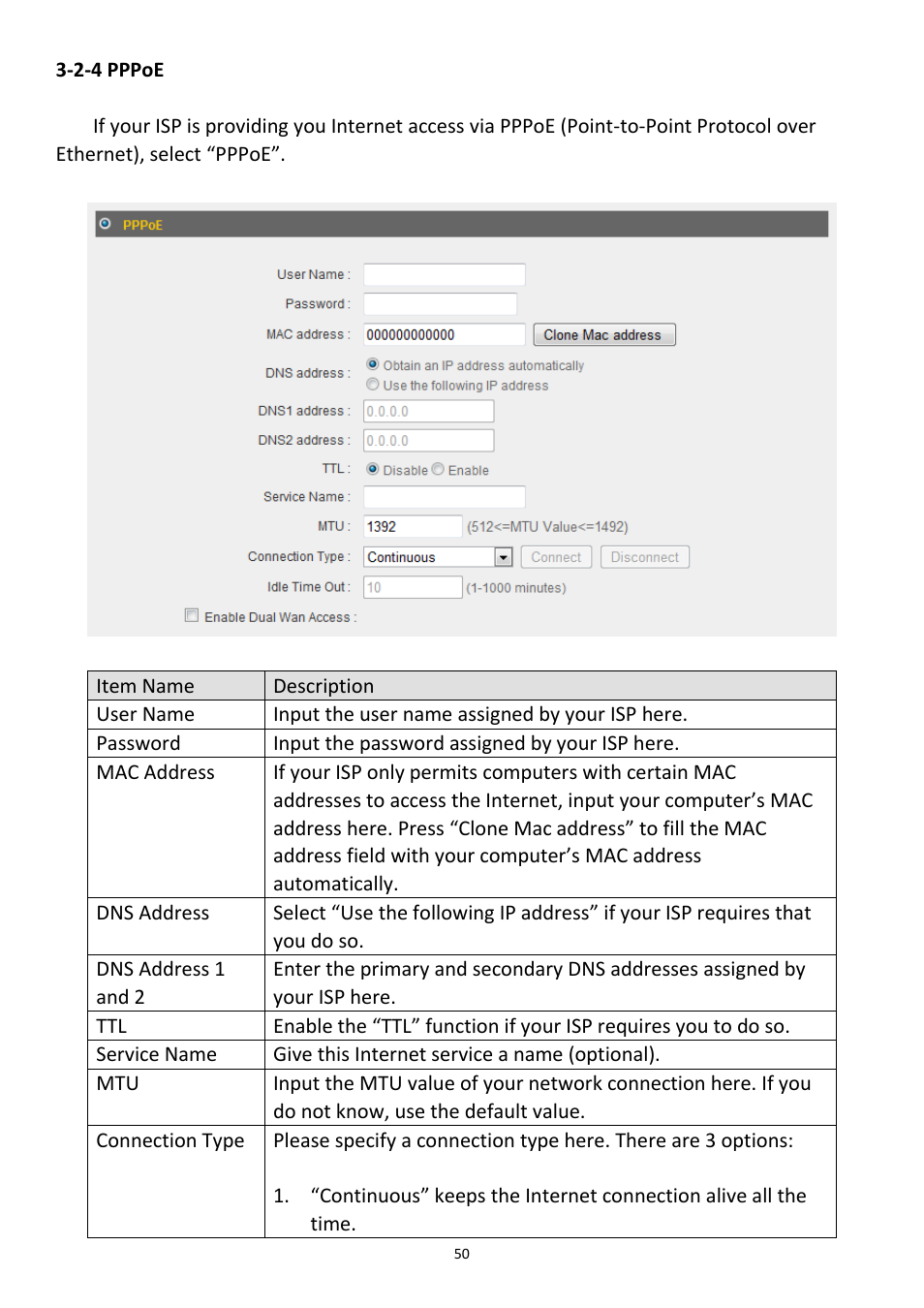 2-4 pppoe | Edimax Technology 3G-6408n User Manual | Page 51 / 113