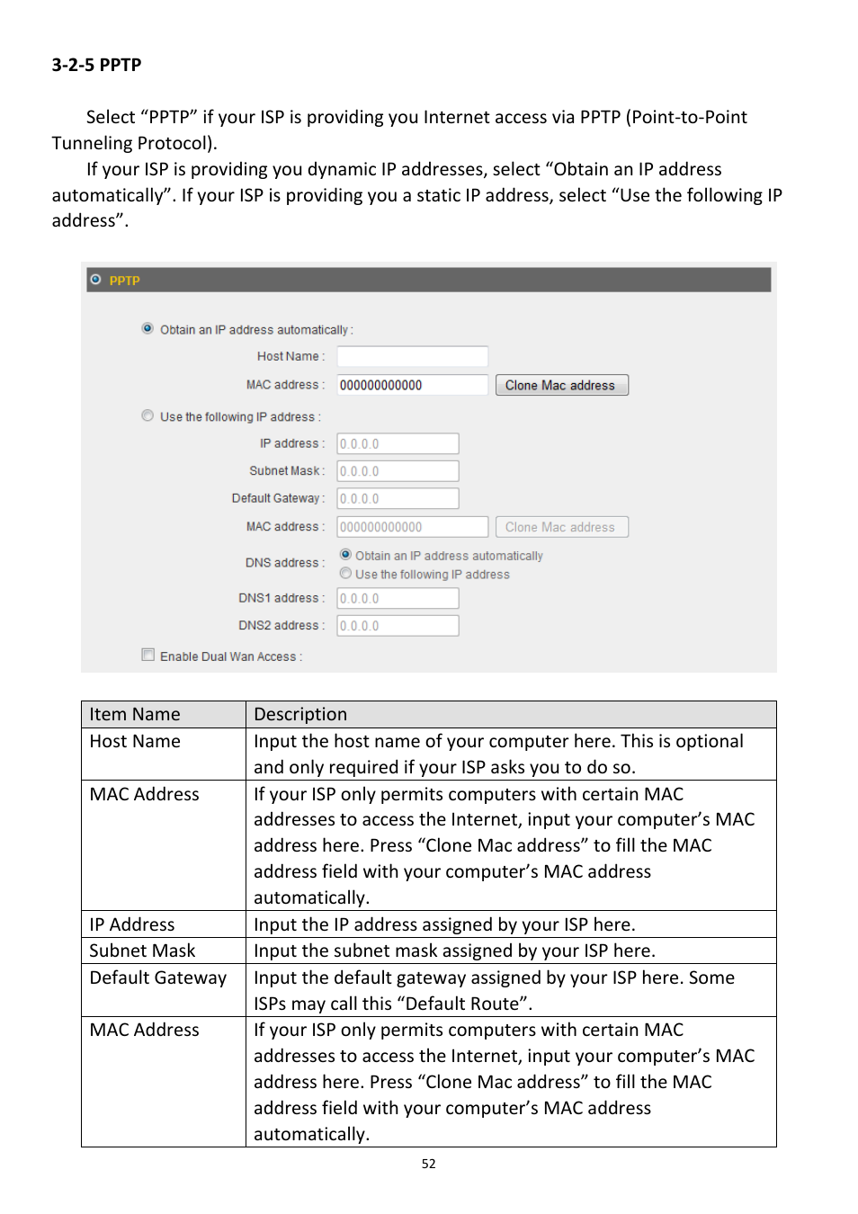 2-5 pptp | Edimax Technology 3G-6408n User Manual | Page 53 / 113