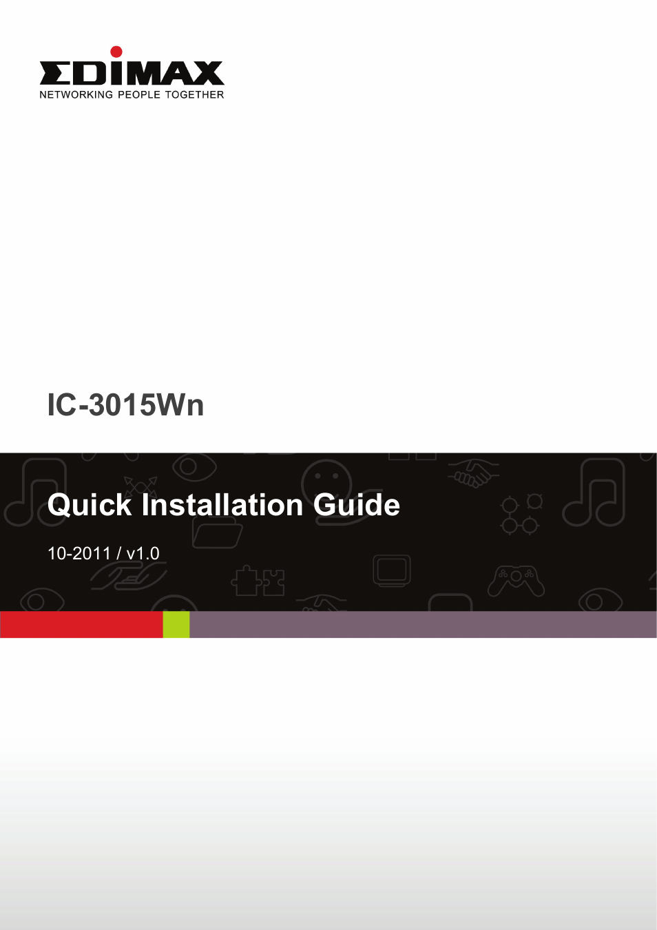 Edimax Technology IC-3015Wn User Manual | 13 pages