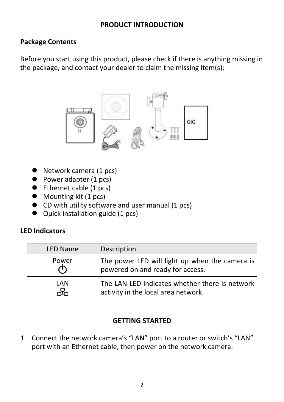 Edimax Technology IC-3015Wn User Manual | Page 3 / 13