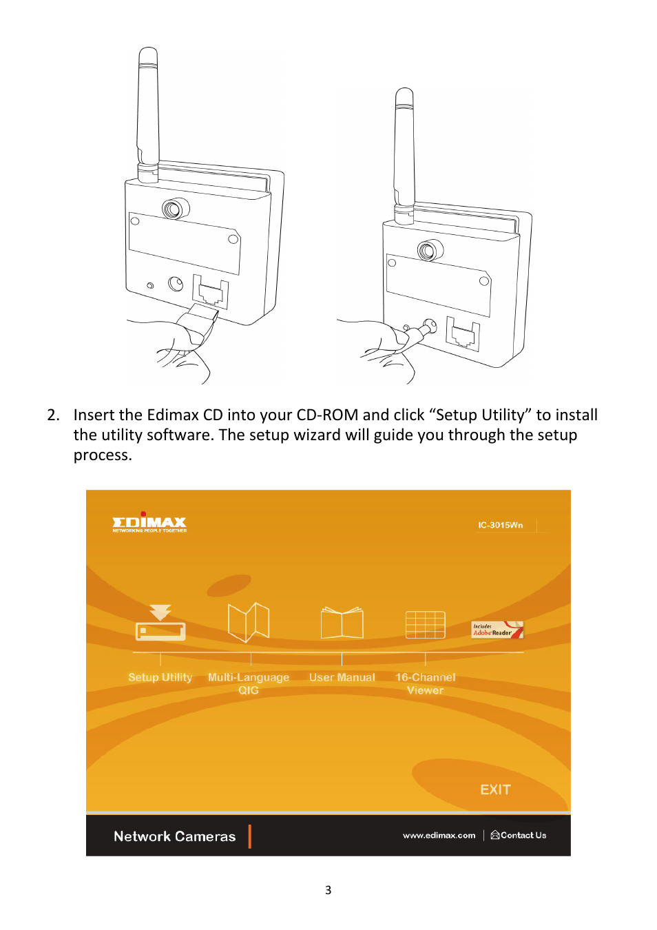 Edimax Technology IC-3015Wn User Manual | Page 4 / 13