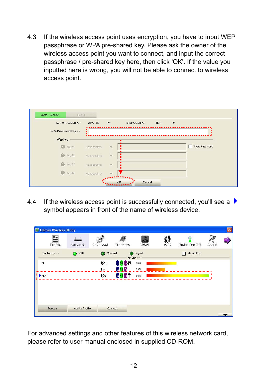 Edimax Technology EW-7722UTn User Manual | Page 13 / 16