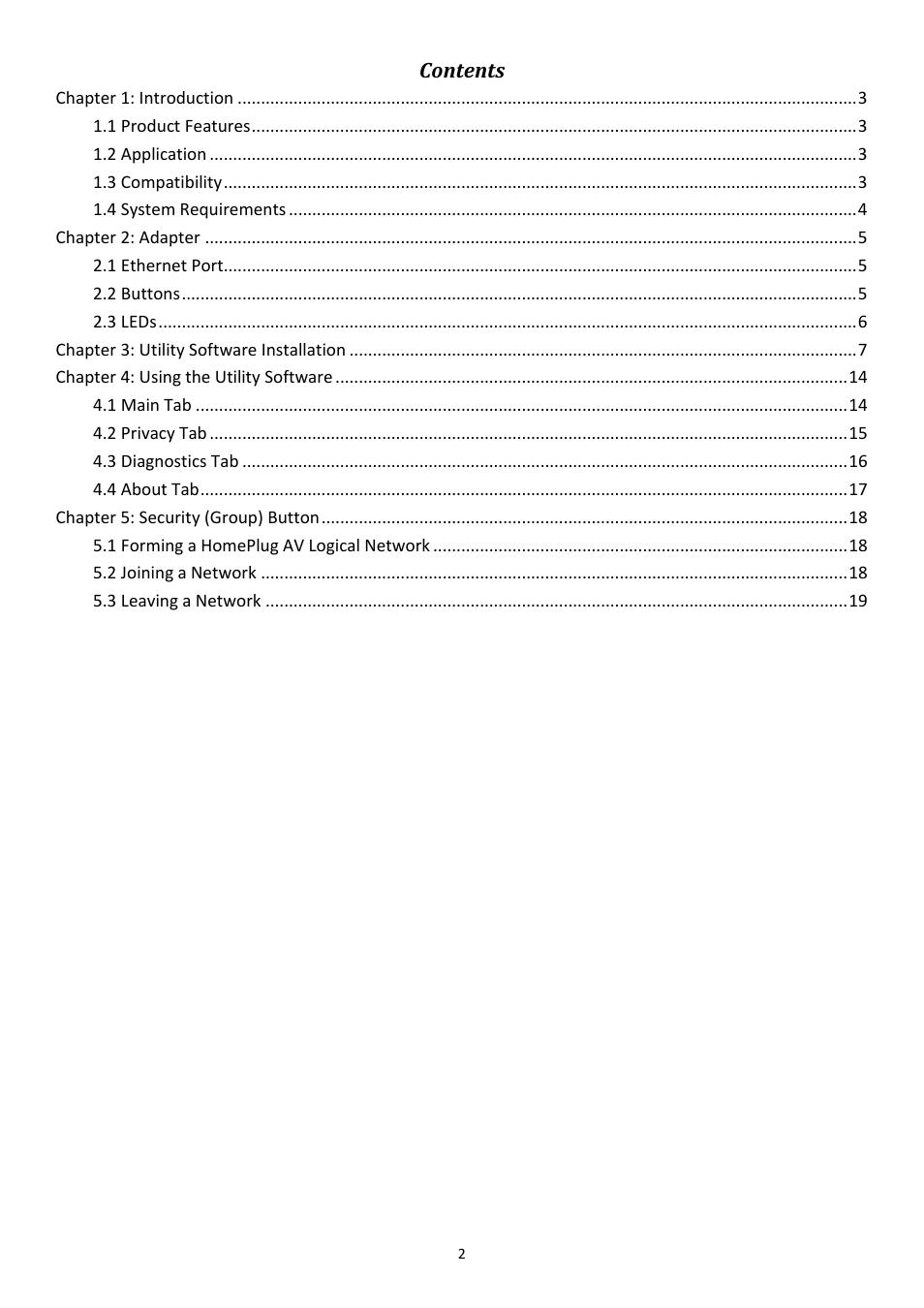 Edimax Technology HP-5001k User Manual | Page 3 / 22