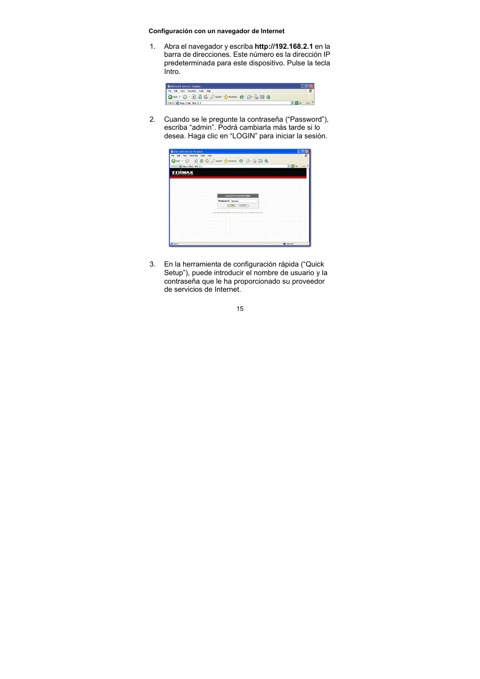 Edimax Technology AR-7064Mg+ User Manual | Page 16 / 50
