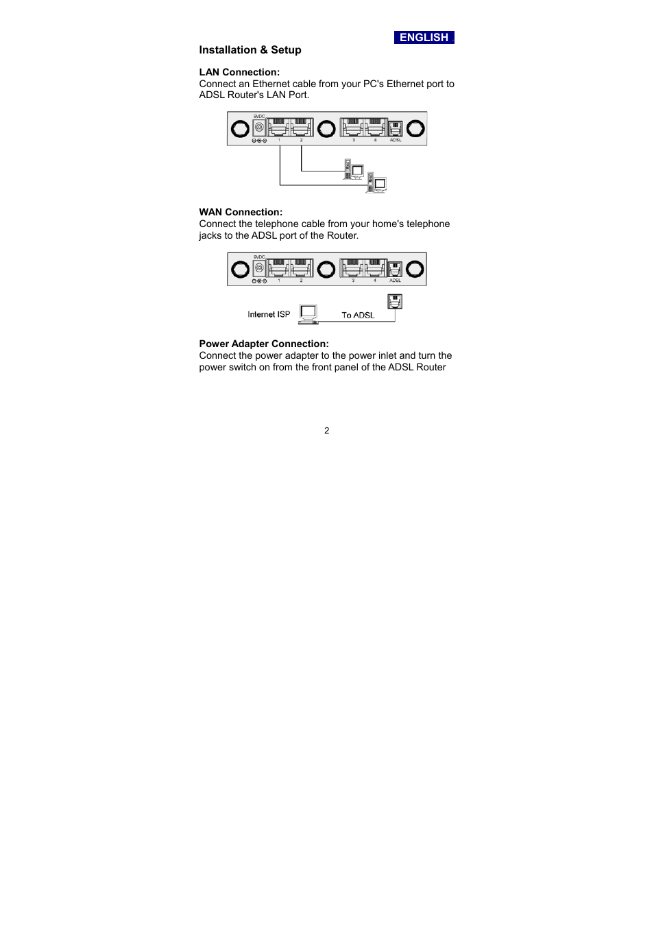 Edimax Technology AR-7064Mg+ User Manual | Page 3 / 50