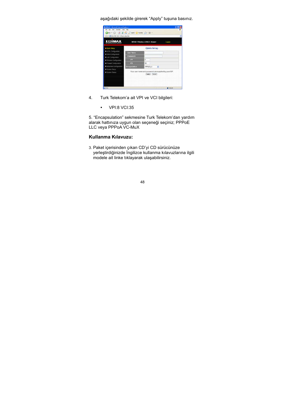 Edimax Technology AR-7064Mg+ User Manual | Page 49 / 50