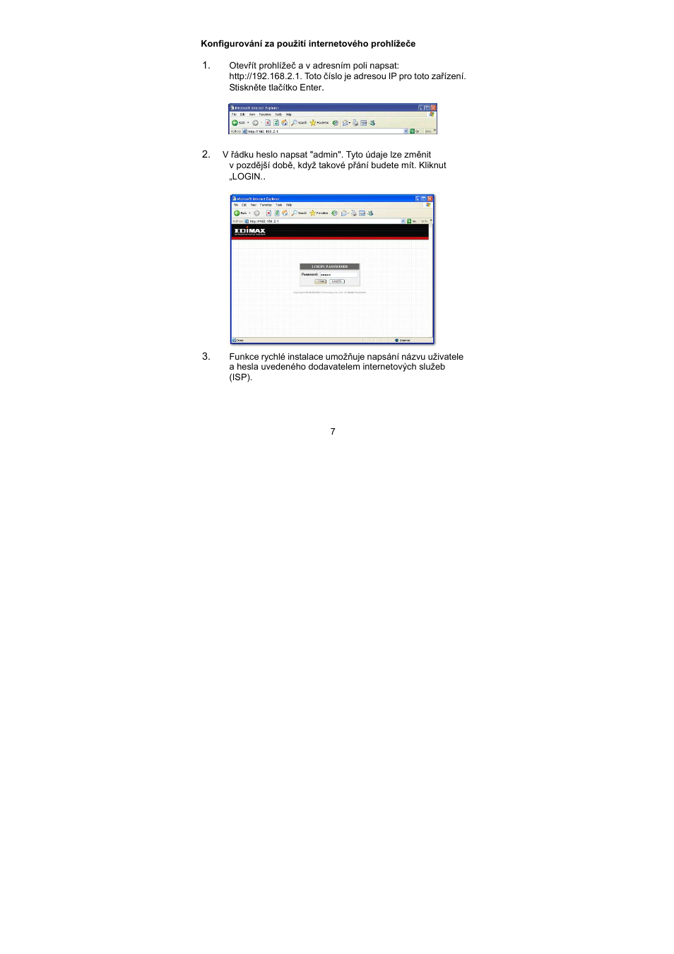 Edimax Technology AR-7064Mg+ User Manual | Page 8 / 50