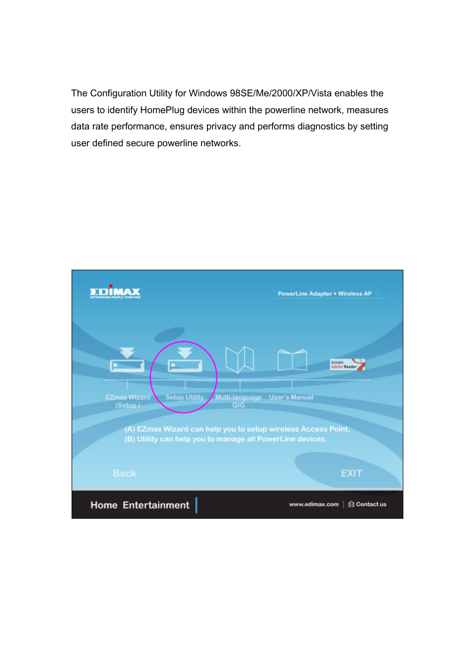 Software installation procedure | Edimax Technology HP-2002APn User Manual | Page 8 / 59