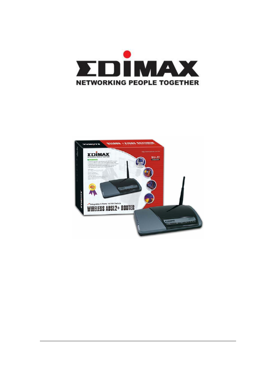 Edimax Technology AR-7084gB User Manual | 86 pages