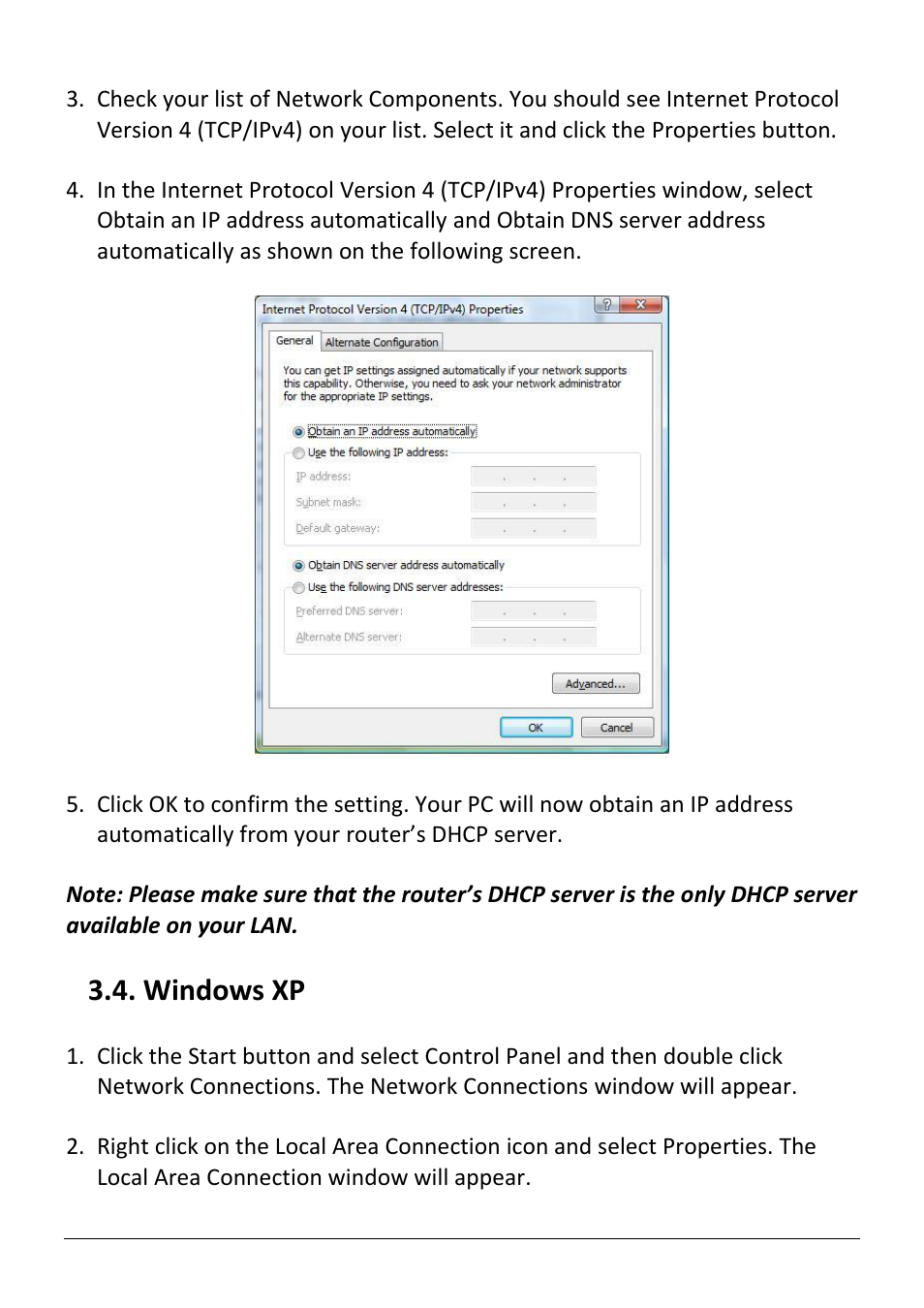 Indows, Windows xp | Edimax Technology AR-7186WnB User Manual | Page 22 / 92