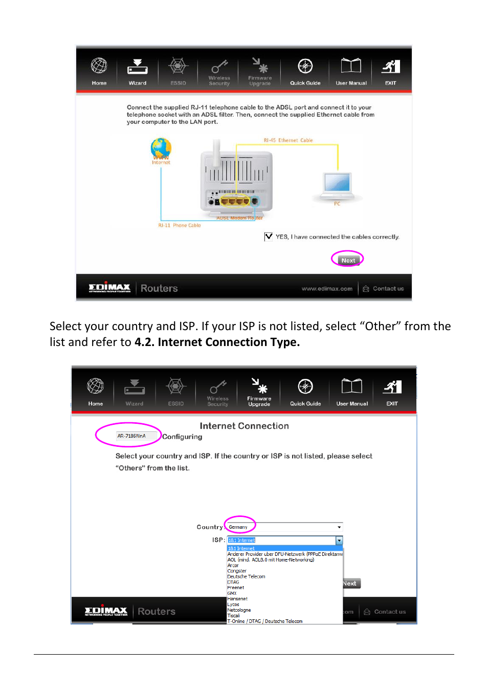 Edimax Technology AR-7186WnB User Manual | Page 27 / 92