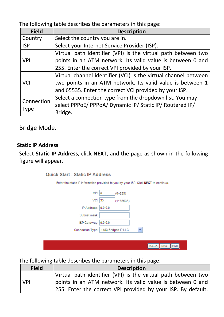 Bridge mode | Edimax Technology AR-7186WnB User Manual | Page 45 / 92