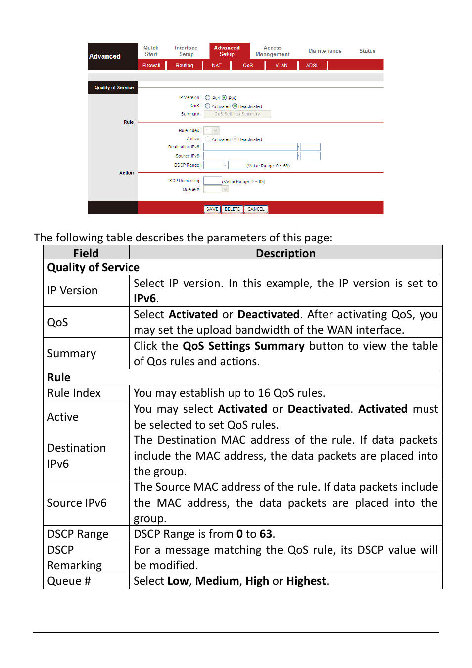 Edimax Technology AR-7186WnB User Manual | Page 73 / 92