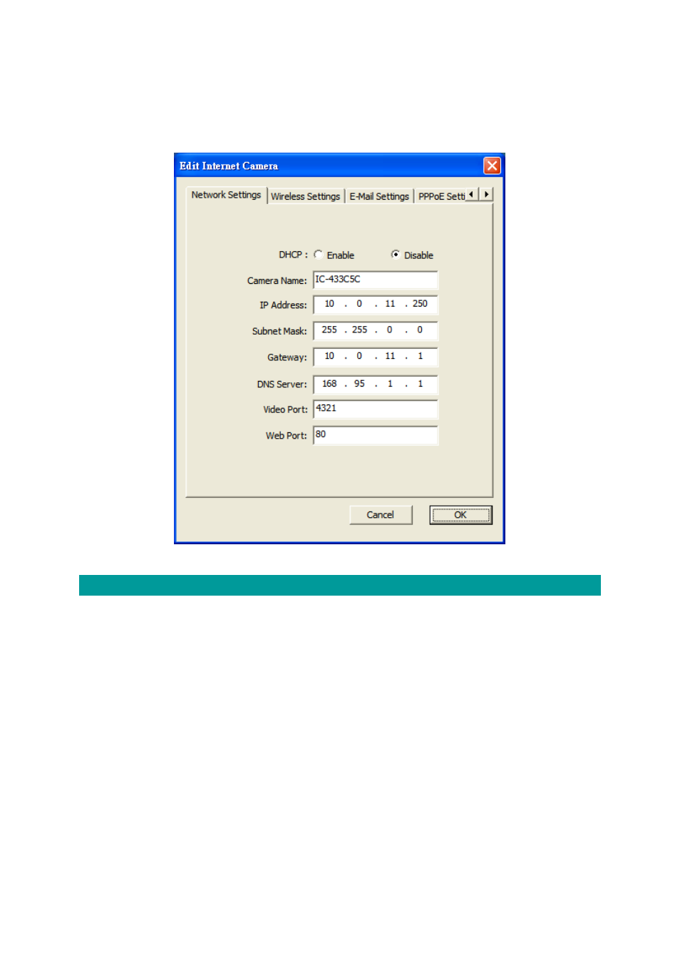 Network setting | Edimax Technology IC-1510Wg User Manual | Page 18 / 84