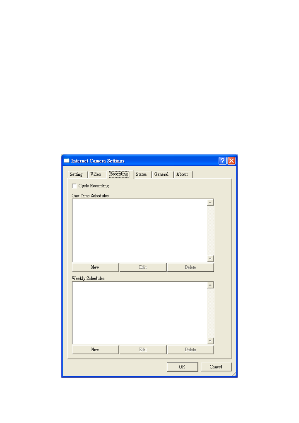 Recording | Edimax Technology IC-1510Wg User Manual | Page 43 / 84