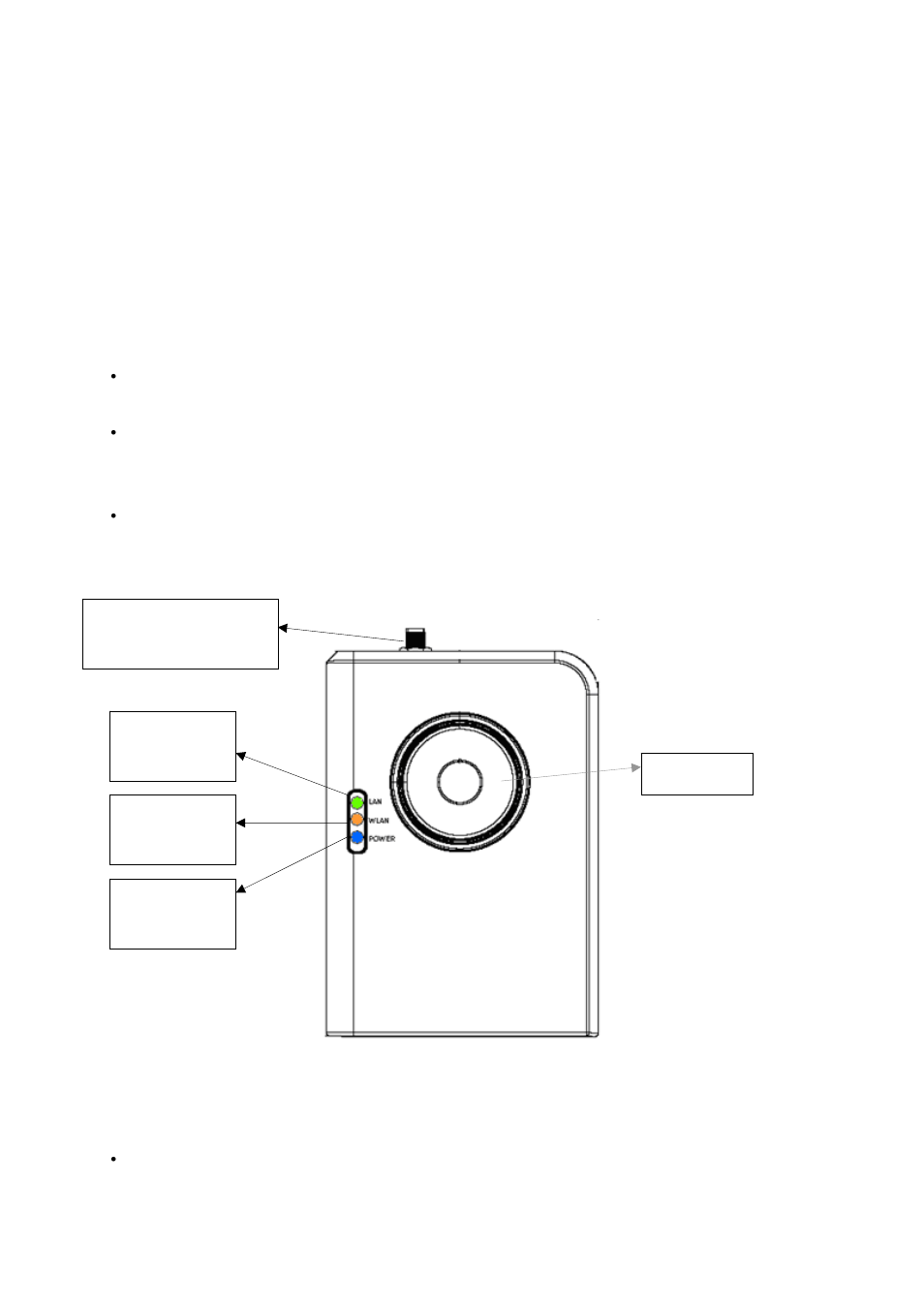 Hardware installation, Led and focusing, Camera ports | Edimax Technology IC-1510Wg User Manual | Page 5 / 84