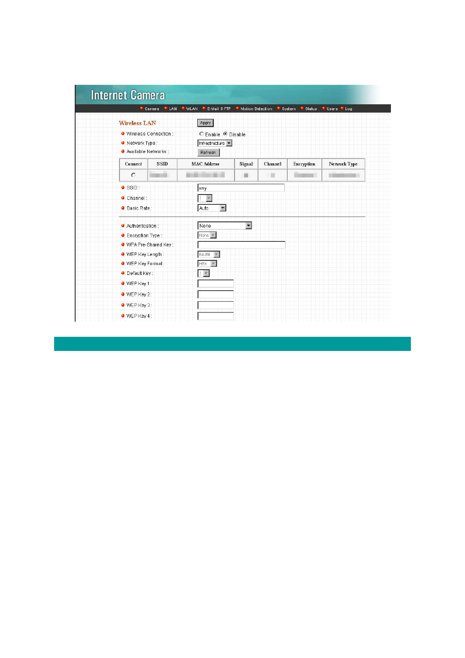 Wlan (*ic-1510wg only) | Edimax Technology IC-1510Wg User Manual | Page 60 / 84