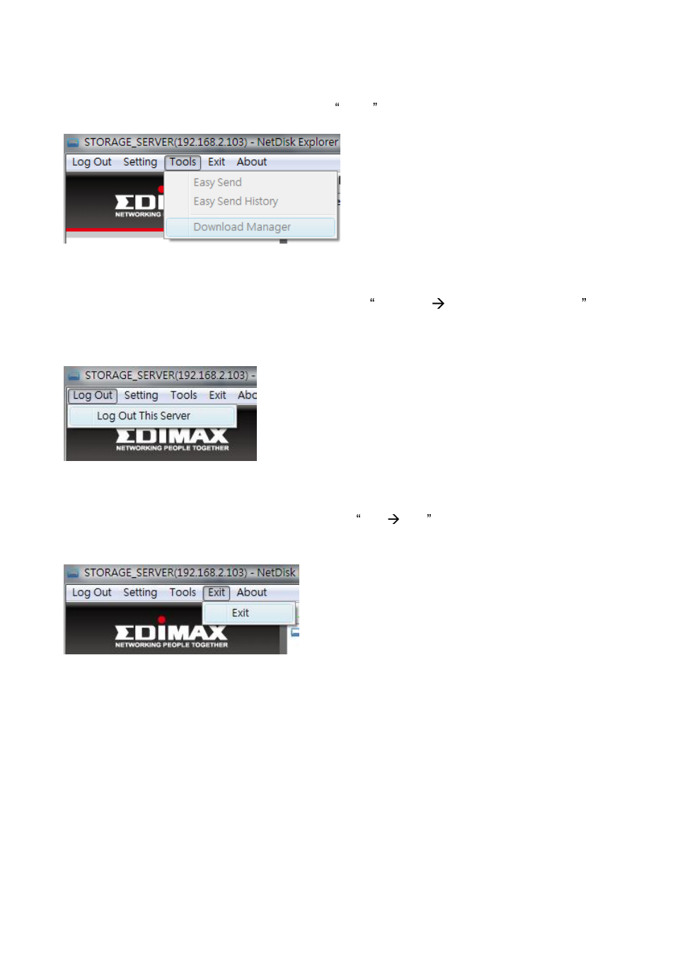 Edimax Technology NS-1500n User Manual | Page 105 / 112