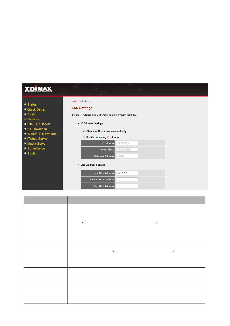 Edimax Technology NS-1500n User Manual | Page 32 / 112
