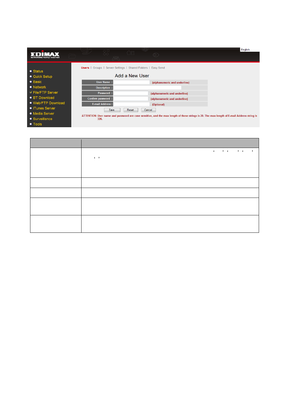 Edimax Technology NS-1500n User Manual | Page 42 / 112