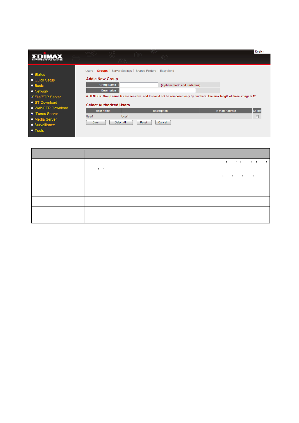 Edimax Technology NS-1500n User Manual | Page 44 / 112