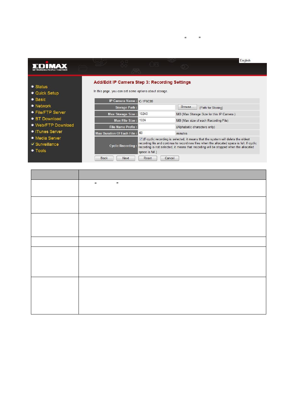Edimax Technology NS-1500n User Manual | Page 77 / 112