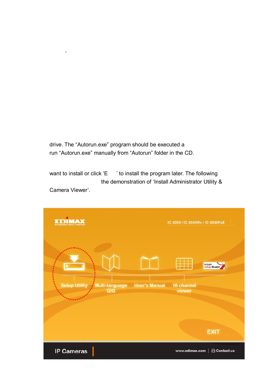 7 using camera admin software to locate camera | Edimax Technology IC-3030Wn User Manual | Page 19 / 129